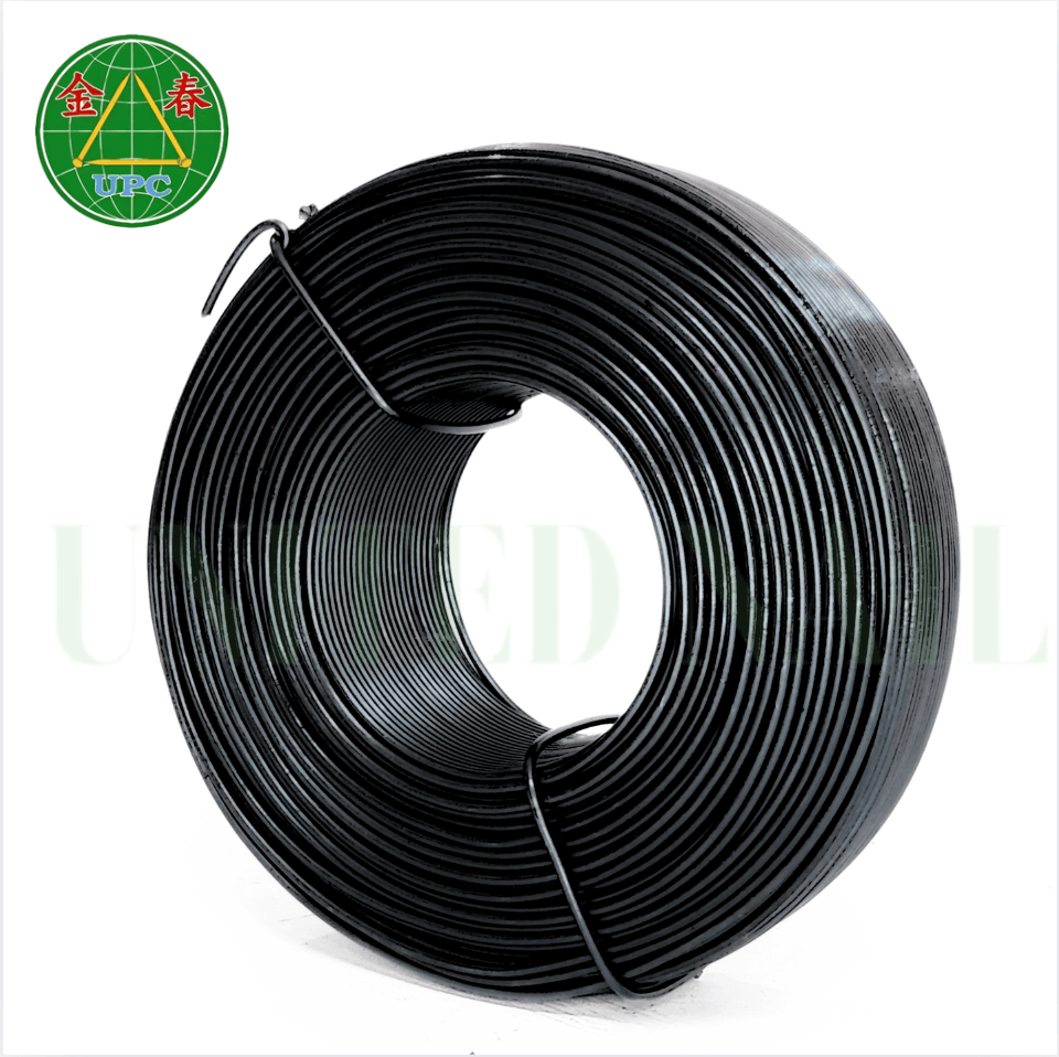 Black annealed tying wire - Small Coils 3.76mm (9G) - 3.43mm (10G) 