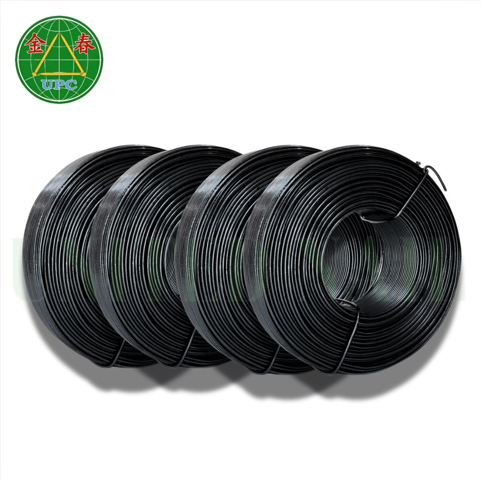 Black annealed tying wire - Small Coils 3.76mm (9G) - 3.43mm (10G) 