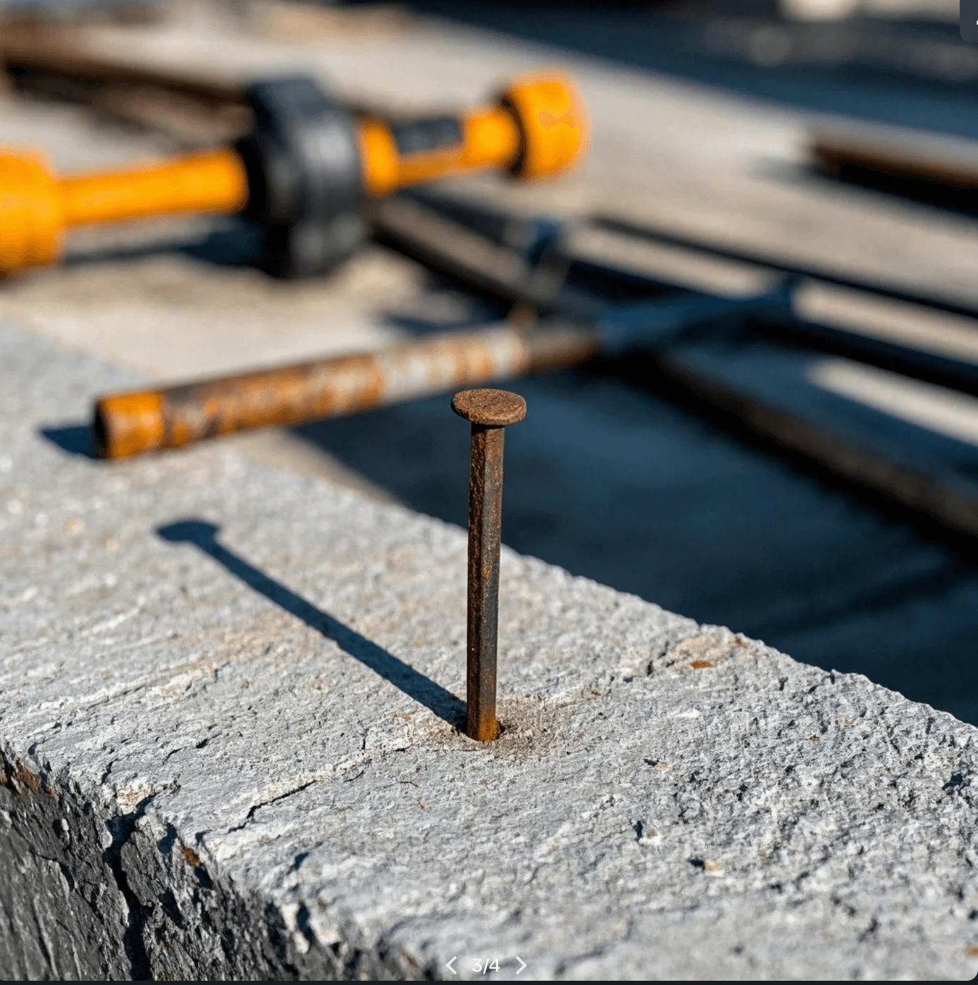 Đinh rỉ sét ảnh hưởng đến công trình