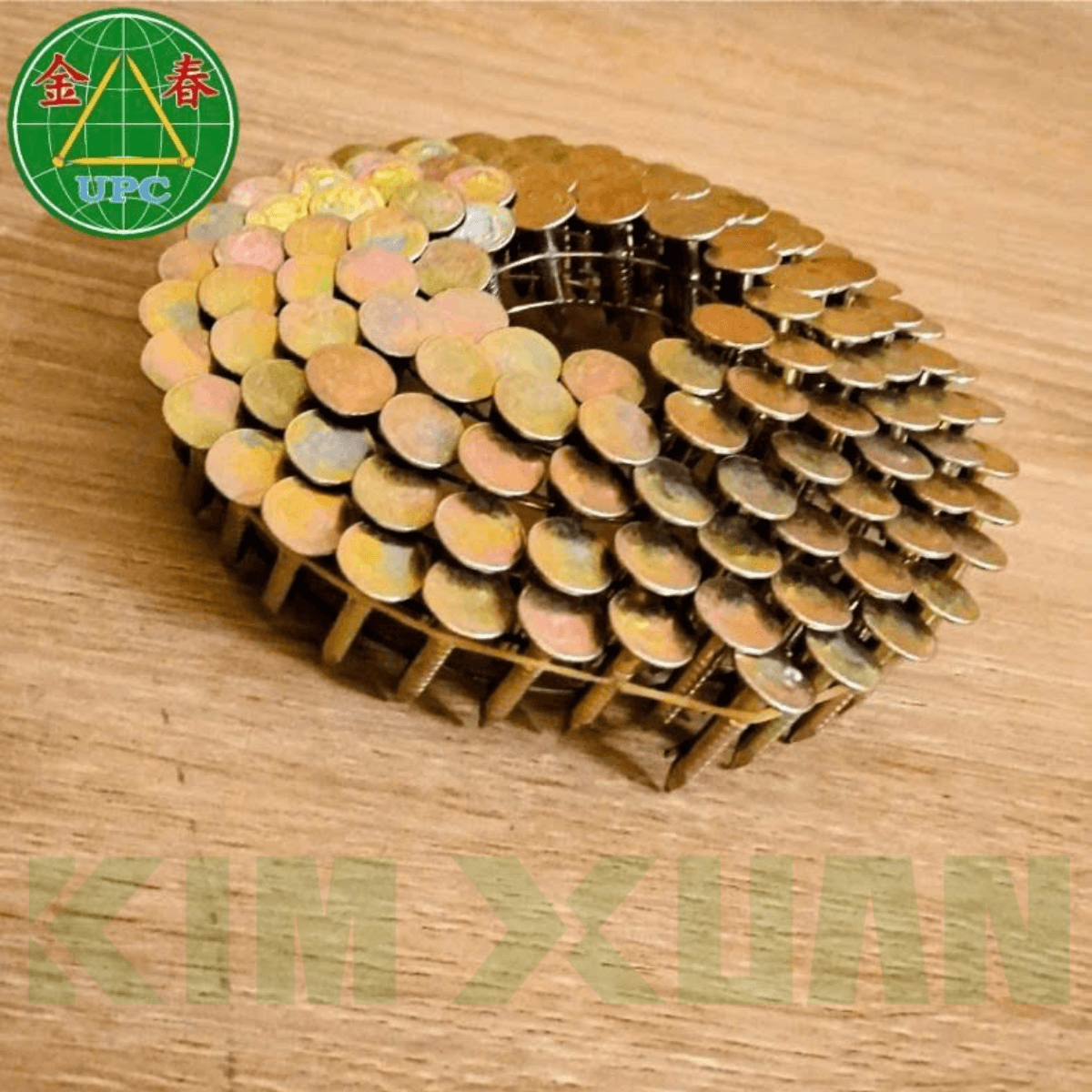 đinh cuộn mũ to - đinh Kim Xuân chất lượng cao, đinh thép cao cấp