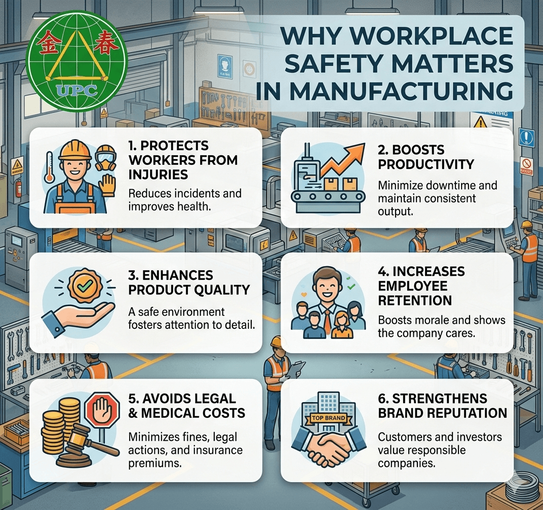 why workplace safety matters in manufacturing coil nail