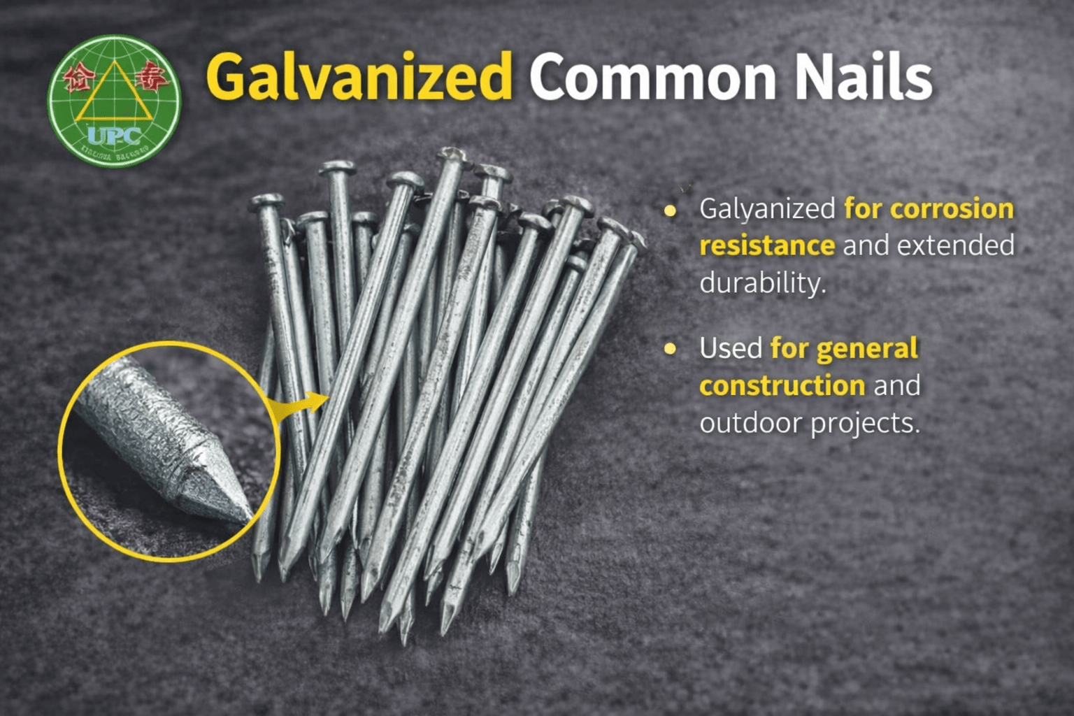 Galvanized Common Nail