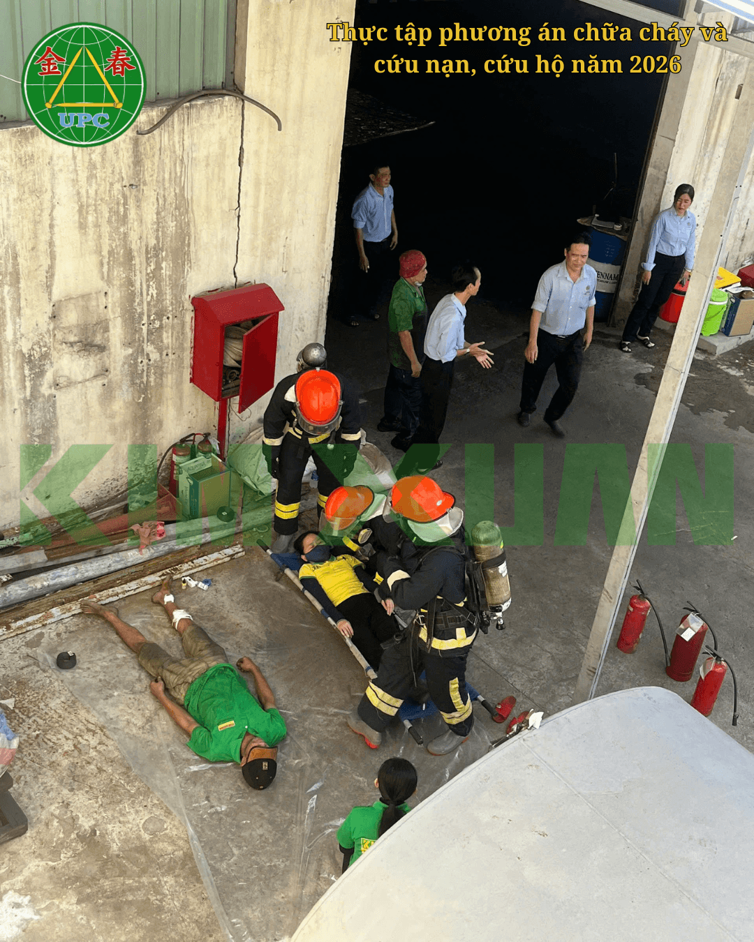 thực tập phương án chữa cháy và cứu nạn, cứu hộ 2026 - Công ty CP Liên hiệp Kim Xuân